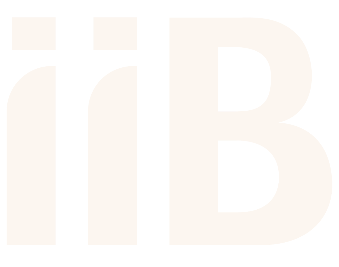 IIB Logo White